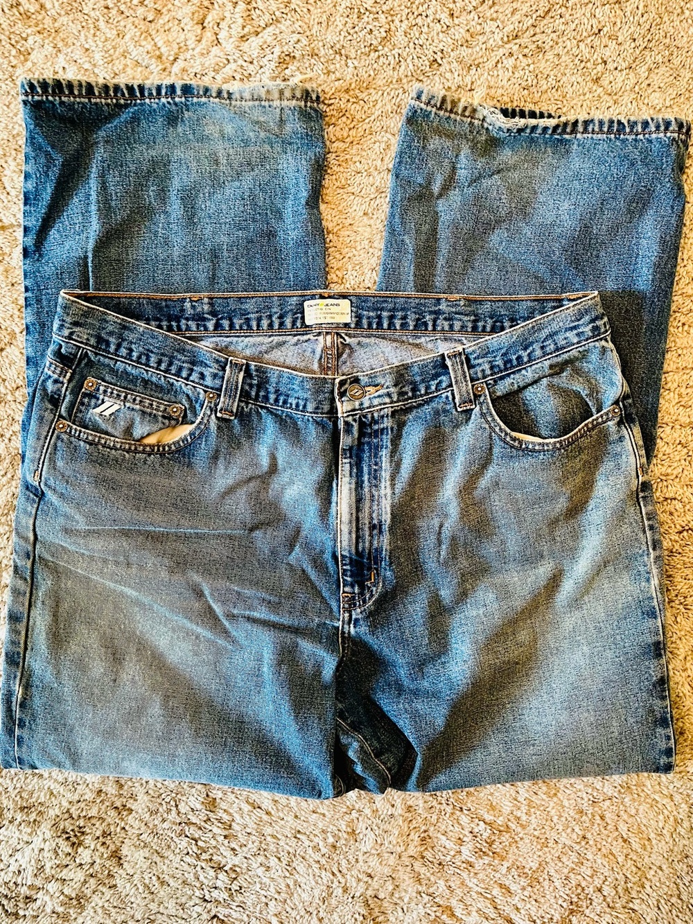 Vintage DKNY 100% cotton denim jeans